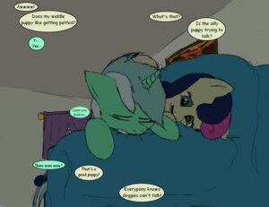 Rating: Questionable Score: 0 Tags: being_watched bite bonbon_(mlp) cool_colors di-fl dialogue dominant dominant_female duo_focus e621 earth_pony english_text equid equine eyelashes female female/female feral friendship_is_magic furniture green_eyes green_hair group hair hasbro horn horse long_hair looking_at_another lyra_heartstrings_(mlp) mammal multicolored_hair my_little_pony mythological_creature mythological_equine mythology pet_praise petting pillow pillow_bite pink_hair pony praise purple_hair rainbow_dash_(mlp) rainbow_hair short_hair sofa submissive submissive_female tan_body text two_tone_hair unicorn voyeur white_hair window User: bunchy7s
