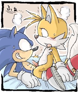 Rating: Explicit Score: 0 Tags: aliasing anal anal_penetration anthro anthro_on_anthro anthro_penetrated anthro_penetrating anthro_penetrating_anthro bed big_eyes big_head blue_body blue_fur blush bodily_fluids border breath canid canine clothing cowgirl_position cum cum_on_chest dialogue digital_media_(artwork) duo e621 erection eulipotyphlan footwear fox from_front_position fur furniture genital_fluids genitals gloves grin handwear hedgehog inside japanese_text looking_at_another low_res male male/male male_on_bottom male_on_top male_penetrated male_penetrating male_penetrating_male mammal miles_prower oekaki on_bed on_bottom on_top open_mouth penetration penile penile_penetration penis sega sex shoes side_mouth smile sonic_the_hedgehog sonic_the_hedgehog_(series) sweat text toony unknown_artist white_body white_border white_fur yellow_body yellow_fur young young_male User: bunchy7s