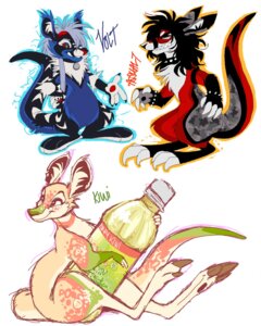 Rating: Safe Score: 0 Tags: 2010 4:5 ambiguous_gender anthro beverage black_body black_fur black_hair black_markings black_nose blue_body blue_countershading brown_body brown_fur character_badge_(artwork) clenched_teeth colorful_theme countershading digital_media_(artwork) e621 feral full-length_portrait fur green_eyes green_markings green_nose grey_hair grey_markings group hair hi_res kangaroo lipton_(brand) macropod mammal markings marsupial micro monster_energy multiple_images portrait red_body red_eyes red_fur red_nose simple_background sketch soda sodaroo solo tail teeth vani white_background white_markings User: bunchy7s Rating: Safe Score: 0 Tags: 2010 4:5 ambiguous_gender anthro beverage black_body black_fur black_hair black_markings black_nose blue_body blue_countershading brown_body brown_fur character_badge_(artwork) clenched_teeth colorful_theme countershading digital_media_(artwork) e621 feral full-length_portrait fur green_eyes green_markings green_nose grey_hair grey_markings group hair hi_res kangaroo lipton_(brand) macropod mammal markings marsupial micro monster_energy multiple_images portrait red_body red_eyes red_fur red_nose simple_background sketch soda sodaroo solo tail teeth vani white_background white_markings User: bunchy7s