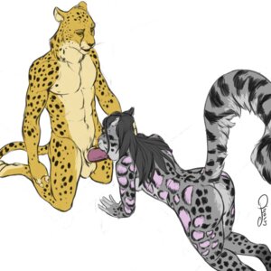 Rating: Explicit Score: 0 Tags: 1:1 abs all_fours anthro balls butt cheetah duo e621 erection felid feline fellatio female female_penetrated genitals hand_on_head jasiri jonas-pride kneeling leopard male male/female male_penetrating male_penetrating_female mammal muscular muscular_male nude oral oral_penetration pantherine penetration penile penis princess_tagalong sex simple_background sketchnights snow_leopard spots tail white_background User: bunchy7s