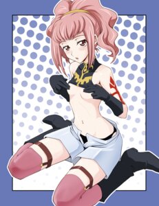 Rating: Explicit Score: 0 Tags: 1girls anya_alstreim black_panties blush boots breasts code_geass covering covering_breasts female female_only flat_chest gloves light-skinned_female light_skin long_hair mutsuki_ginji mutuki panties pink_eyes pink_hair red_eyes rule34 shirt_lift shorts solo tank_top tattoo thighhighs underwear User: bunchy7s