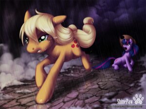 Rating: Safe Score: 0 Tags: 4:3 applejack_(mlp) bodily_fluids cc-by-nc-nd charge clothing creative_commons cutie_mark desolate detailed detailed_background duo e621 earth_pony equid equine female feral friendship_is_magic fur hair hasbro hat headgear headwear horn horse mammal multicolored_hair my_little_pony mythological_creature mythological_equine mythology outside pony pose purple_body purple_fur purple_hair quadruped raining running scorched_earth shinepaw steam storm tail tears toony twilight_sparkle_(mlp) two_tone_hair unicorn User: bunchy7s