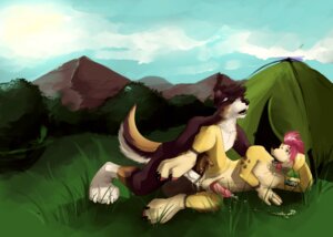 Rating: Explicit Score: 0 Tags: anthro border_collie camping canine color day fur furry furry_only gay labrador male no_humans noswift ora outdoors pdawg rule34 sex stretching User: bunchy7s
