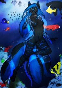 Rating: Questionable Score: 0 Tags: anthro breasts canid canine e621 female fluffy fluffy_tail looking_at_viewer mammal mei5683 multi_tail nipples nude solo tail User: bunchy7s