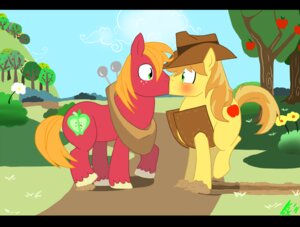 Rating: Questionable Score: 0 Tags: accidental_incest_(lore) accidental_kiss big_macintosh_(mlp) black_bars blush braeburn_(mlp) clothing cousins_(lore) detailed_background duo e621 earth_pony equid equine eye_contact feral feral_on_feral forest friendship_is_magic grass hasbro hat headgear headwear horse incest_(lore) kissing letterbox looking_at_another male male/male mammal my_little_pony outside plant plow_yoke pony sky tail tree unknown_artist wood User: bunchy7s