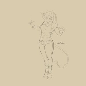Rating: Safe Score: 0 Tags: 1:1 2014 absurd_res anthro anthrofied biped bracelet clothing e621 equid equine female friendship_is_magic hair hasbro hi_res hobbsmeerkat horn jewelry mammal my_little_pony mythological_creature mythological_equine mythology rarity_(mlp) shirt solo standing topwear unicorn User: bunchy7s