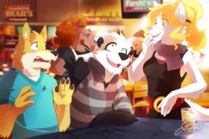 Rating: Safe Score: 0 Tags: 3:2 anthro bear blush canid canine canis e621 eyewear female giant_panda glasses group hi_res male mammal super-tuler tail tairu wolf User: bunchy7s Rating: Safe Score: 0 Tags: 3:2 anthro bear blush canid canine canis e621 eyewear female giant_panda glasses group hi_res male mammal super-tuler tail tairu wolf User: bunchy7s