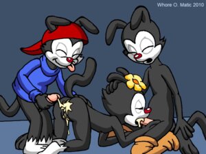Rating: Explicit Score: 0 Tags: 2010 animaniacs anthro brothers_and_sister clothing cum doggy_style dot_warner female flat_chest flower fur incest male oral_sex princess royalty rule34 straight unknown_species wakko_warner whore_o._matic yakko_warner young User: bunchy7s