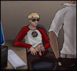 Rating: Explicit Score: 0 Tags: 2boys blonde_hair bro_strider clothing dave_strider fingerless_gloves homestuck incest ladder_piercing male ms_paint_adventures penis penis_piercing red_eyes renaris rule34 short_hair source_request sunglasses tan_skin yaoi User: bunchy7s