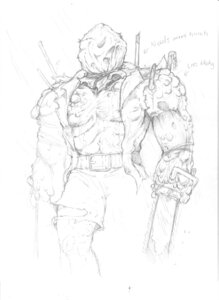Rating: Questionable Score: 0 Tags: biggy_man chainsaw demon e621 graphite_(artwork) greyscale hi_res male monochrome monster not_furry power_tool s-graff solo splatterhouse tools traditional_media_(artwork) User: bunchy7s