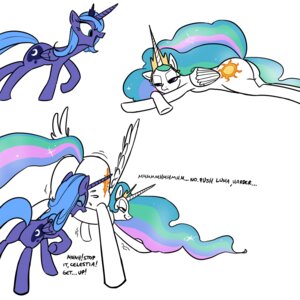 Rating: Questionable Score: 0 Tags: 1:1 ass_up big_butt blue_body blue_eyes blue_feathers blue_hair butt cutie_mark dialogue duo e621 english_text equid equine eyes_closed feathered_wings feathers female female/female feral friendship_is_magic hair half-closed_eyes hasbro hooves horn incest_(lore) lying mammal multicolored_hair my_little_pony mythological_creature mythological_equine mythology narrowed_eyes on_front princess princess_celestia_(mlp) princess_luna_(mlp) purple_eyes raised_tail rear_view royalty sibling_(lore) simple_background sister_(lore) sisters_(lore) smile tail text ultrahand underhoof white_body white_feathers wing_boner winged_unicorn wings User: bunchy7s