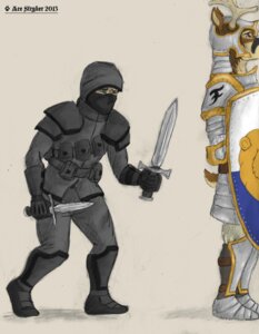 Rating: Safe Score: 0 Tags: 2013 ace_stryker anthro armor assassin brown_hair clothing dagger deer duo e621 hair headgear helmet hi_res human knight male mammal mask melee_weapon military shield simple_background soldier standing sword warrior weapon User: bunchy7s Rating: Safe Score: 0 Tags: 2013 ace_stryker anthro armor assassin brown_hair clothing dagger deer duo e621 hair headgear helmet hi_res human knight male mammal mask melee_weapon military shield simple_background soldier standing sword warrior weapon User: bunchy7s