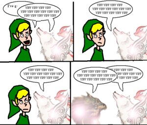 Rating: Safe Score: 0 Tags: 1000_hours_in_ms_paint amaterasu_(okami) base_two_layout canid canine canis capcom clothed clothing clover_studio comic content_repetition crossover deity dialogue digital_media_(artwork) duo e621 english_text feral feral_transformation four_frame_image four_frame_staggered_grid fur grandfathered_content green_clothing green_headwear headgear headwear horizontal_staggering humanoid humanoid_to_feral humor hylian lens_flare link link_(wolf_form) male mammal microsoft_paint_(artwork) nintendo okami_(capcom) one_page_comic repeated_dialogue repeated_text shopped species_transformation speech_bubble speech_bubble_overlap square_crossover staggering_(layout) text the_legend_of_zelda third-party_edit transformation twilight_princess two_row_layout unknown_artist white_body white_fur wolf User: bunchy7s