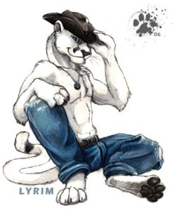 Rating: Questionable Score: 0 Tags: 2006 4_toes anthro barefoot belt biped blotch blue_eyes bottomwear bulge clothed clothing collar cougar cowboy_hat denim denim_bottomwear denim_clothing e621 feet felid feline footprint fur hand_on_leg hat headgear headwear holding_clothing holding_hat holding_headgear holding_headwear holding_object jeans jewelry looking_at_viewer lyrim male mammal necklace pants pawprint simple_background sitting smile solo tail toes topless torn_clothing whiskers white_background white_body white_fur User: bunchy7s Rating: Questionable Score: 0 Tags: 2006 4_toes anthro barefoot belt biped blotch blue_eyes bottomwear bulge clothed clothing collar cougar cowboy_hat denim denim_bottomwear denim_clothing e621 feet felid feline footprint fur hand_on_leg hat headgear headwear holding_clothing holding_hat holding_headgear holding_headwear holding_object jeans jewelry looking_at_viewer lyrim male mammal necklace pants pawprint simple_background sitting smile solo tail toes topless torn_clothing whiskers white_background white_body white_fur User: bunchy7s