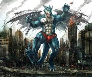 Rating: Questionable Score: 0 Tags: abs aircraft anthro bandai_namco biceps blue_body blue_skin bulge cheetahpaws city city_destruction clothed clothing countershading destruction digimon digimon_(species) dragon e621 exveemon feathered_dragon feathered_scalie feathered_wings feathers fire helicopter macro male markings muscular muscular_anthro muscular_male mythological_creature mythological_scalie mythology paws pecs pose scalie skimpy solo speedo stomping swimwear tail topless train vehicle wings xbuimonsama User: bunchy7s