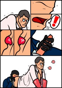 Rating: Explicit Score: 0 Tags: 2boys 2d artist_request comic erect_penis erection gay human human_male human_only male male_only masturbation medic_(team_fortress_2) multiple_boys multiple_males penis rule34 spy_(team_fortress_2) team_fortress_2 yaoi User: bunchy7s