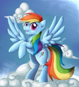 Rating: Safe Score: 0 Tags: blue_body blue_feathers blue_fur cloud cutie_mark detailed detailed_background e621 equid equine feathered_wings feathers female feral friendship_is_magic fur hair hasbro mammal multicolored_hair multicolored_tail my_little_pony mythological_creature mythological_equine mythology outside pegasus pony-spiz rainbow_dash_(mlp) rainbow_hair rainbow_tail sky skyscape solo standing tail toony wings User: bunchy7s