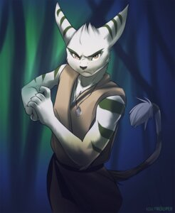 Rating: Safe Score: 0 Tags: 5_fingers anthro claws clothed clothing dog_tags e621 fingers fist_in_palm frown fur green_body green_fur jekt_(jekt_the_lombax) koul lombax looking_at_viewer male mammal raised_tail ratchet_and_clank robe solo sony_corporation sony_interactive_entertainment stripes tail tail_tuft tuft white_body white_fur User: bunchy7s Rating: Safe Score: 0 Tags: 5_fingers anthro claws clothed clothing dog_tags e621 fingers fist_in_palm frown fur green_body green_fur jekt_(jekt_the_lombax) koul lombax looking_at_viewer male mammal raised_tail ratchet_and_clank robe solo sony_corporation sony_interactive_entertainment stripes tail tail_tuft tuft white_body white_fur User: bunchy7s