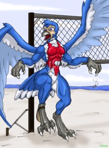 Rating: Safe Score: 0 Tags: anthro avian beach beak belly biped bird black-rat blue_body blue_eyes blue_feathers claws clothed clothing e621 feathered_wings feathers feet female net open_mouth outside sand seaside shirt solo sport standing talons toes tongue tongue_out topwear torn_clothing transformation volleyball volleyball_net whistle_(object) white_belly wings User: bunchy7s Rating: Safe Score: 0 Tags: anthro avian beach beak belly biped bird black-rat blue_body blue_eyes blue_feathers claws clothed clothing e621 feathered_wings feathers feet female net open_mouth outside sand seaside shirt solo sport standing talons toes tongue tongue_out topwear torn_clothing transformation volleyball volleyball_net whistle_(object) white_belly wings User: bunchy7s