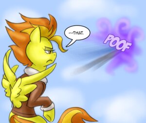 Rating: Safe Score: 0 Tags: comic dialogue e621 english_text equid equine feathered_wings feathers female feral friendship_is_magic hasbro mammal my_little_pony mythological_creature mythological_equine mythology pegasus pluckyninja spitfire_(mlp) tail text wings wonderbolts_(mlp) User: bunchy7s