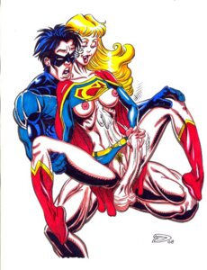 Rating: Explicit Score: 0 Tags: 2008 batman_(series) blonde_female blonde_hair cum_on_lower_body dc dc_comics dick_grayson female male nightwing rob_durham rule34 straight supergirl superman_(series) tagme User: bunchy7s