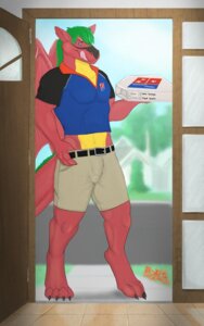 Rating: Explicit Score: 0 Tags: 2011 anthro biped blue_eyes building bulge claws clothed clothing delivery_(commerce) delivery_employee detailed_bulge domino's_pizza dragon dragonflame92 e621 european_mythology flower food food_delivery genital_outline green_hair hair home house illbarks looking_at_viewer male membrane_(anatomy) membranous_wings muscular muscular_anthro muscular_male mythological_creature mythological_scalie mythology open_mouth penis_outline pizza pizza_delivery plant scalie shrub solo standing street tail tongue tongue_out tree western_dragon wings User: bunchy7s