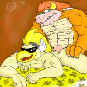 Rating: Explicit Score: 0 Tags: 2006 abs anal anal_sex anthro bara bowser furry gay gs koopa male male/male male_only mario_(series) multiple_males navel nintendo paper_mario rawk_hawk rule34 scalie tagme yaoi User: bunchy7s