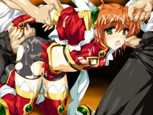 Rating: Explicit Score: 0 Tags: arm_grab censored critical_bad_end_2 cum cum_in_mouth cum_on_clothes cum_on_hair facial female forced gangbang gangrape green_eyes group_sex hair_grab nipples orange_hair rape rule34 sex tear torn_clothes User: bunchy7s