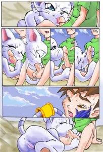 Rating: Explicit Score: 0 Tags: bad_anatomy blowjob digimon feline fellatio female gatomon girly human/fur jackie_chan_adventures kandlin male oral paco rule34 straight tailmon white_fur User: bunchy7s