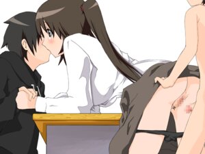 Rating: Explicit Score: 0 Tags: bent_over black_panties blush brown_hair censored copyright_request female kissing male panties panty_pull penis pubic_hair rule34 skirt skirt_lift ta_(tama20150125) tears underwear User: bunchy7s