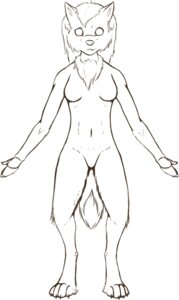 Rating: Questionable Score: 0 Tags: 4_toes absurd_res anthro breasts canid canine claws creepy digipixelfluff digitigrade e621 feet female front_view hair hi_res mammal nude sketch solo tail toes User: bunchy7s