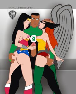 Rating: Explicit Score: 0 Tags: ass dark-skinned_male dark_skin dc_animated_universe dc_comics dcau female green_lantern green_lantern_(series) group_sex hawkgirl hawkman_(series) jab jabcomix.com john_stewart justice_league justice_league_unlimited male rule34 straight_hair wonder_woman wonder_woman_(dcau) wonder_woman_(series) User: bunchy7s