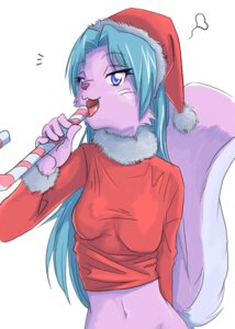 Rating: Safe Score: 0 Tags: blue_eyes blue_hair bottomless candy candy_cane christmas christmas_clothing christmas_headwear clothed clothing dessert domestic_cat e621 eyelashes felid feline felis female food food_fetish hair hat headgear headwear heart_symbol holidays jumpyneko mammal midriff navel purple_body red_clothing rodent santa_hat sciurid shirt simple_background solo suggestive suggestive_food tail teeth tongue topwear tree_squirrel white_background User: bunchy7s Rating: Safe Score: 0 Tags: blue_eyes blue_hair bottomless candy candy_cane christmas christmas_clothing christmas_headwear clothed clothing dessert domestic_cat e621 eyelashes felid feline felis female food food_fetish hair hat headgear headwear heart_symbol holidays jumpyneko mammal midriff navel purple_body red_clothing rodent santa_hat sciurid shirt simple_background solo suggestive suggestive_food tail teeth tongue topwear tree_squirrel white_background User: bunchy7s