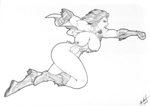 Rating: Explicit Score: 0 Tags: 00s 1girls 2000s 2009 artist_signature boots dc dc_comics fabio_miranda female female_only gloves human kara_zor-l karen_starr monochrome nipples no_visible_genitalia power_girl rule34 solo superman_(series) torn_clothing User: bunchy7s