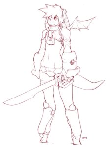 Rating: Questionable Score: 0 Tags: anthro armor biped bulge clothed clothing devin_(onta) doxy e621 hair holding_melee_weapon holding_object holding_sword holding_weapon male melee_weapon membrane_(anatomy) membranous_wings midriff monochrome shin_guards short_hair shoulder_guards simple_background skimpy solo standing sword tail weapon white_background wings User: bunchy7s Rating: Questionable Score: 0 Tags: anthro armor biped bulge clothed clothing devin_(onta) doxy e621 hair holding_melee_weapon holding_object holding_sword holding_weapon male melee_weapon membrane_(anatomy) membranous_wings midriff monochrome shin_guards short_hair shoulder_guards simple_background skimpy solo standing sword tail weapon white_background wings User: bunchy7s