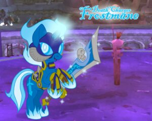 Rating: Safe Score: 0 Tags: 5:4 armor blizzard_entertainment blue_body blue_eyes blue_hair crossover e621 equid equine female feral friendship_is_magic hair hasbro hooves horn long_hair mammal melee_weapon muniversalarts my_little_pony mythological_creature mythological_equine mythology screencap screencap_background short_hair solo sword tail toony training_dummy unicorn warcraft weapon User: bunchy7s