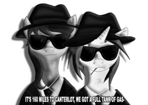 Rating: Safe Score: 0 Tags: 2012 absurd_res biting_on_toothpick clothing duo e621 earth_pony english_text equid equine eyewear female friendship_is_magic greyscale hair hasbro hat headgear headwear hi_res horn horse mammal monochrome multicolored_hair my_little_pony mythological_creature mythological_equine mythology octavia_(mlp) pony saturday_night_live simple_background suit sunglasses text the_blues_brothers toonlancer toothpick two_tone_hair unicorn vinyl_scratch_(mlp) white_background User: bunchy7s