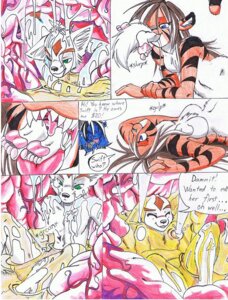 Rating: Questionable Score: 0 Tags: anthro aqua_(aquavore35) aquavore35 breasts butt canid canine comic e621 english_text felid female fox hair internal katojana male mammal open_mouth pantherine size_difference swiftayama text tiger tongue uvula vore User: bunchy7s