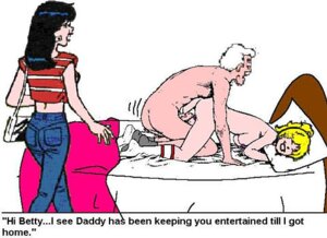 Rating: Explicit Score: 0 Tags: 1boy 2d 2girls adult_and_teenager age_difference archie_comics bed bedroom being_watched betty_cooper black-haired_female black_hair blonde-haired_female blonde_hair breasts caught caught_in_the_act cheating cheating_(relationship) cheating_husband daughter daughter's_friend doggy_style elderly elderly_male english_text erection father female friends happy_sex hiram_lodge jeans male male_penetrating male_penetrating_female medium_breasts multiple_females multiple_girls nipples nude nude_female nude_male old_male older_male penis pillow raw_sex rule34 sex smile socks_only straight straight_sex teenage_female teenage_girl teenager top-down_bottom-up vaginal_penetration vaginal_sex veronica_lodge walked_in_on watching watching_sex young young_female younger_female User: bunchy7s