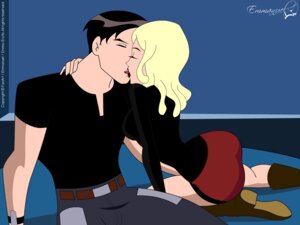 Rating: Questionable Score: 0 Tags: 1boy 1girls batman_(series) batman_beyond black_hair blonde_hair dc dc_comics dcau emma-erotic female kissing male melanie_walker rule34 tagme terry_mcginnis User: bunchy7s