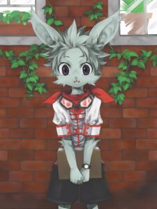 Rating: Safe Score: 0 Tags: 3:4 5_fingers anthro arm_tuft big_eyes big_head biped book bottomwear brick brick_wall clock clothed clothing detailed detailed_background e621 elbow_tuft eyewear eyewear_around_neck fingers front_view fully_clothed fur goggles grey_body grey_fur grey_hair hair hi_res holding_book holding_object kemono lagomorph leporid long_ears looking_at_viewer male mammal open_mouth open_smile outside plant plant_pot potted_plant purple_eyes rabbit scarf short shorts smile solo standing toony tsubutekuro tuft vines wall_(structure) watch window wristwatch young young_anthro young_male User: bunchy7s