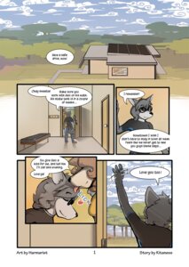 Rating: Safe Score: 0 Tags: adolescent anthro barefoot canid canine canis clothed clothed_anthro clothed_male clothing comic dialogue e621 english_text eyewear feet fully_clothed fully_clothed_anthro fully_clothed_male fur glasses happy harmarist heart_symbol hi_res i_love_you licking looking_at_another looking_at_relative male mammal mother_(lore) mother_and_child_(lore) mother_and_son_(lore) multiple_scenes number page_number parent_(lore) parent_and_child_(lore) parent_and_son_(lore) sheath_and_knife smile son_(lore) text tongue tongue_out valerie_(harmarist) will_(harmarist) wolf young young_anthro young_male User: bunchy7s