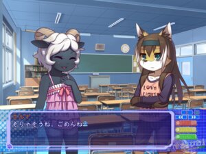 Rating: Safe Score: 0 Tags: anthro book bovid bow_(feature) brown_hair brown_nose canid canine caprine chair chalkboard classroom clock clothing desk detailed_background domestic_sheep door duo e621 female fox furniture grandfathered_content green_eyes gui hair header horn hutoumei information_board inside intercom japanese_text kemono mammal multicolored_clothing multicolored_hair multicolored_shirt multicolored_topwear pink_clothing pink_shirt pink_topwear purple_clothing purple_shirt purple_topwear school screencap sheep shirt smile standing table text text_box topwear translation_request two_tone_clothing two_tone_hair two_tone_shirt two_tone_topwear white_hair window young young_anthro User: bunchy7s