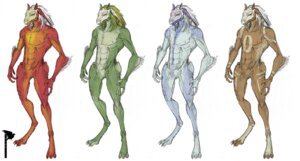 Rating: Safe Score: 0 Tags: 3_fingers 3_toes abs alien anthro arm_tuft avian biped blue_body blue_countershading blue_skin brown_body brown_skin countershading dinosaur dromaeosaurid e621 elbow_tuft feathers feet fingers front_view full-length_portrait graphite_(artwork) green_body green_countershading green_hair green_skin hair humanoid_pointy_ears ketran male markings mask mixed_media nipples nude orange_body orange_countershading painting_(artwork) pointy_ears portrait prehistoric_species raven_red red_body red_skin reptile saurischian scalie simple_background sketch solo standing theropod three-quarter_view toes traditional_media_(artwork) traditional_painting_(artwork) traditional_watercolor_(artwork) tuft velociraptor watercolor_(artwork) white_background white_body white_feathers white_hair white_markings wide_hips User: bunchy7s