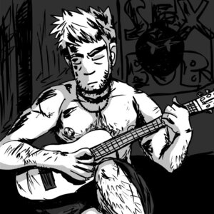 Rating: Safe Score: 0 Tags: 1:1 acoustic_guitar black_and_white clothed clothing e621 eyes_closed grandfathered_content guitar hairy human human_only male mammal monochrome music musical_instrument not_furry playing_guitar playing_music plucked_string_instrument scott_pilgrim_(series) solo stephen_stills string_instrument topless unknown_artist User: bunchy7s