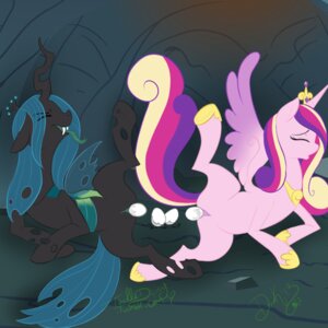 Rating: Explicit Score: 0 Tags: 1:1 2013 arthropod cave changeling_(mlp) duo e621 egg equid equine fangs feathered_wings feathers female feral forked_tongue friendship_is_magic genitals green_eyes green_hair hair hasbro hole_(anatomy) horn insect_wings inside lildooks lying mammal my_little_pony mythological_creature mythological_equine mythology on_side oviposition pink_body pink_feathers princess_cadance_(mlp) purple_eyes queen_chrysalis_(mlp) spread_legs spreading teeth tongue tongue_out vulva winged_unicorn wings User: bunchy7s