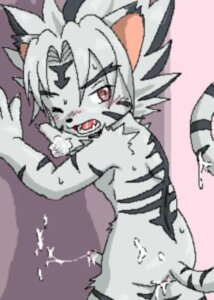 Rating: Explicit Score: 0 Tags: after_anal after_penetration after_sex anal anthro biped blush bodily_fluids breath cum cum_in_ass cum_inside cum_on_wall cum_string digital_media_(artwork) e621 erection felid genital_fluids genitals inside kogenta_(onmyou_taisenki) leaning leaning_forward low_res male mammal nude oekaki onmyou_taisenki penis rear_view simple_background solo standing tail unknown_artist young young_anthro young_male User: bunchy7s