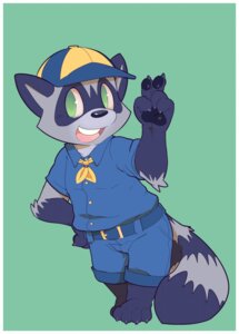 Rating: Safe Score: 0 Tags: 4_toes 5_fingers anthro barefoot baseball_cap belt biped black_nose border bottomwear claws clothed clothing e621 facial_markings feet fingers front_view fully_clothed fur gazpacho gesture gloves_(marking) green_eyes grey_body grey_fur hand_gesture hand_on_hip hat head_markings headgear headwear hi_res looking_at_viewer male mammal markings mask_(marking) open_mouth open_smile procyonid raccoon shirt shorts simple_background smile solo standing stripes tail teal_background toes tongue toony topwear v_sign white_border young young_anthro young_male User: bunchy7s
