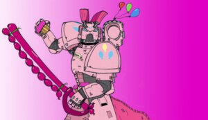 Rating: Safe Score: 0 Tags: adeptus_astartes armor attached_to_balloon balloon chainsword crossover cupcake dual_holding e621 earth_pony equid equine female food friendship_is_magic full_armor ghetto_mole hasbro headgear helmet holding_balloon holding_cupcake holding_food holding_object horse inflatable machine mammal modelling_balloon my_little_pony pink_theme pinkie_pie_(mlp) pony power_armor shaped_balloon simple_background solo space_marine toony warhammer_(franchise) warhammer_40000 User: bunchy7s