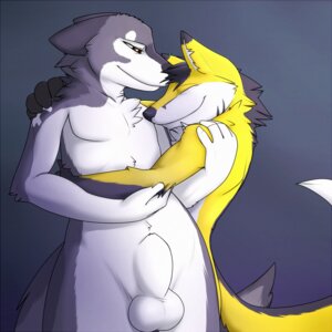 Rating: Explicit Score: 0 Tags: 1:1 2013 5_fingers 7foxfire animal_genitalia anthro anthro_on_anthro arm_grab balls biped black_body black_fur black_hair brown_eyes canid canine canis duo e621 ears_back eyes_closed fingers fox fully_sheathed fur fur_markings genitals gloves_(marking) grey_background grey_body grey_fur hair half-closed_eyes happy hug love male male/male mammal markings multicolored_body multicolored_fur narrowed_eyes nude piercing pivoted_ears romantic romantic_couple sadwyn sheath simple_background smile standing syynx tail two_tone_body two_tone_fur white_body white_fur wolf yellow_body yellow_fur User: bunchy7s